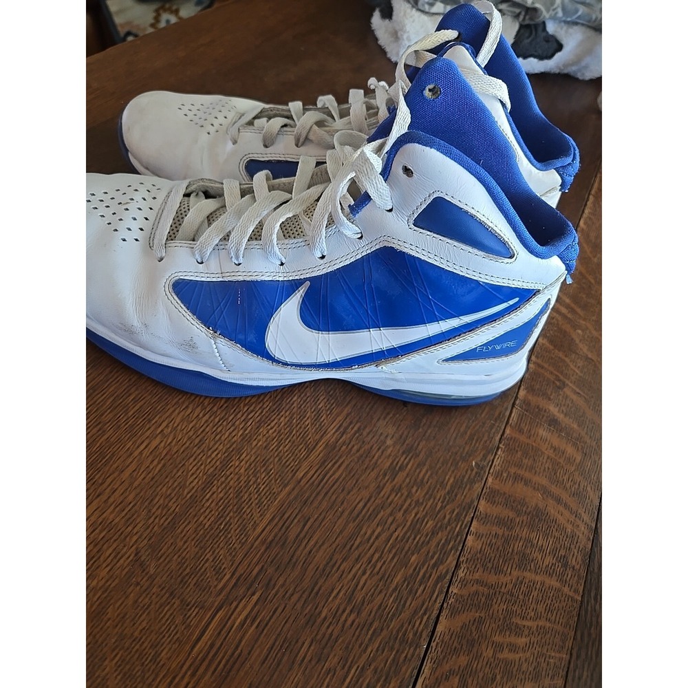 Nike 454140 103 Air Max Destiny TB Men Basketball Shoes White Blue US 10 - Picture 3 of 9